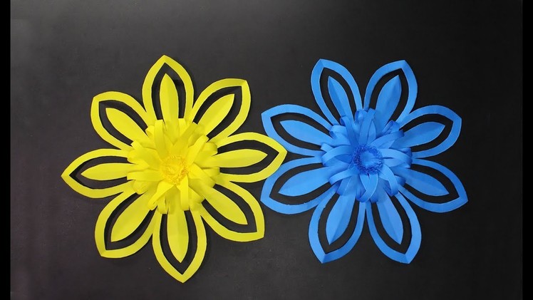 How to Make Amazing Origami Flower Using Color Paper