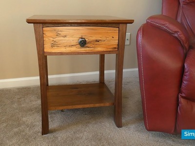 How To Make Custom Walnut End Tables | How-To Woodworking