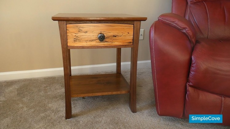 How To Make Custom Walnut End Tables | How-To Woodworking