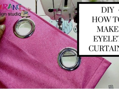 How to make eyelet curtains