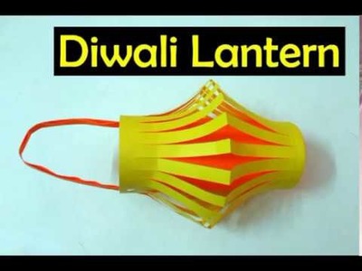 How to make fancy akash kandil for diwali 2017 | Paper Lantern
