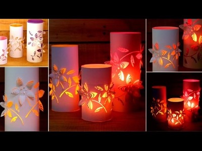 How to make Fancy paper lantern || Diwali lantern || christmas decorations || paper lantern ideas