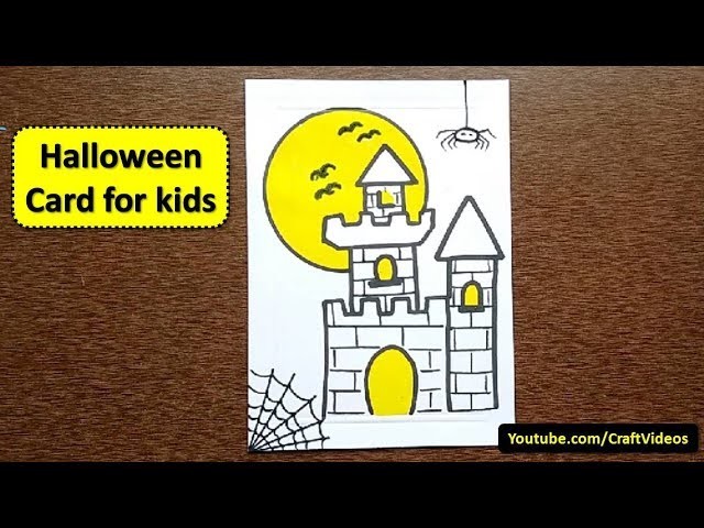 How to make Halloween Cards for kids