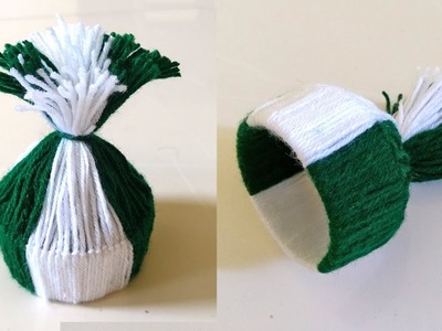 How to make mini hat. Simple Woolen Hat.Merry Christmas & Happy New Year
