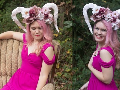 How to Make Paper Mache Horns for a Costume