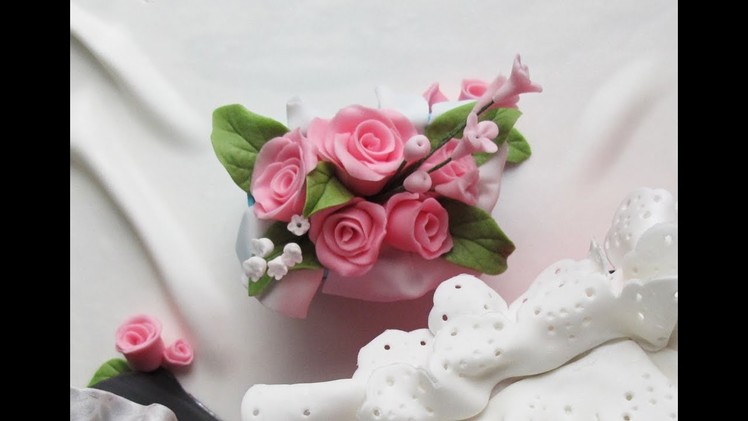 How to Make Quick and Easy Fondant Roses and Filler Flowers | No Cutters