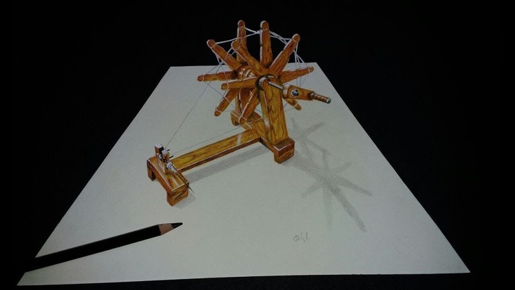 How to make spinning wheel (charkha) in 3D
