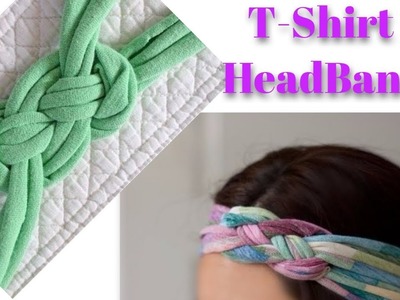 How To Make T-Shirt Headbands!!