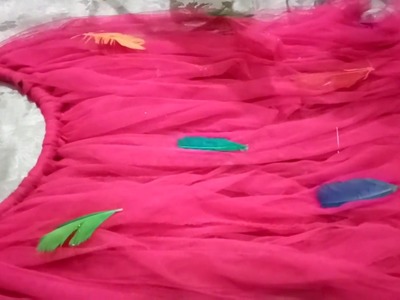 How to make wall hanging using old Dupatta or saree  ====any old cloth =waste to wow