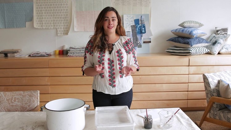 How to marble papers with Rebecca Atwood