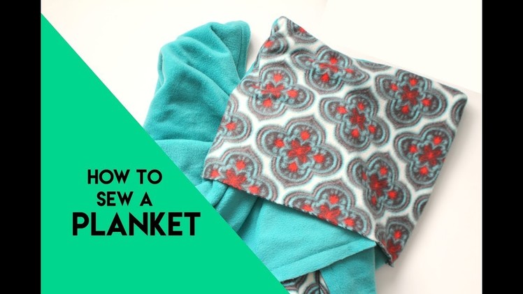 How to sew a Planket and what it is!
