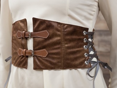 How to Sew a Waist Cincher Belt