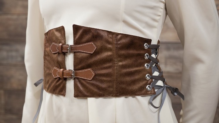 How to Sew a Waist Cincher Belt
