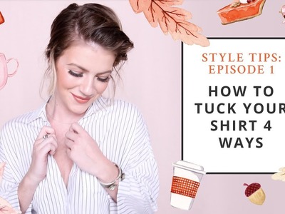 How to Tuck Your Shirt 4 Ways