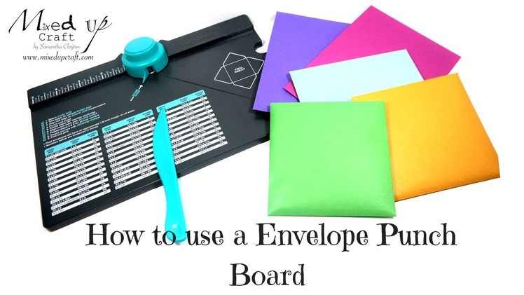 How to use the Envelope Punch Board | Video Tutorial