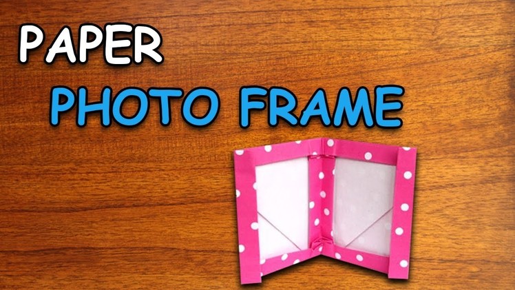 Learn How To Make Paper Photo Frame | Origami For Kids | Periwinkle