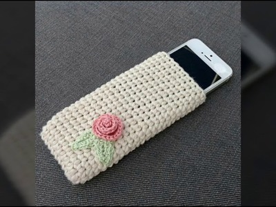 Most beautiful crochet mobile cover design. Its amazing  cover.