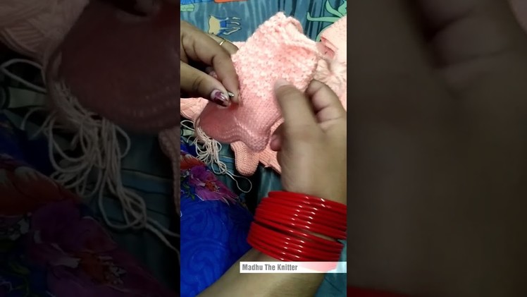 New sweater design for baby or kids in hindi | how to knit one colour woolen sweater design in hindi