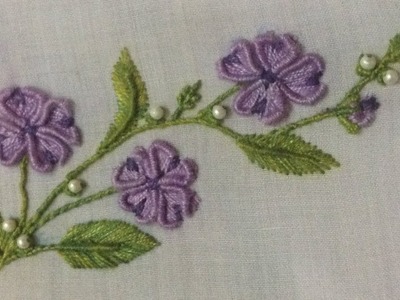 19-HAND EMBROIDERY:Brazilian Embroidery