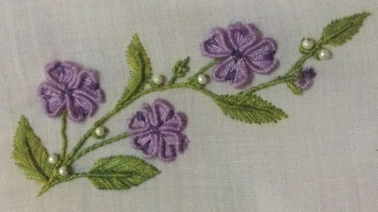 19-HAND EMBROIDERY:Brazilian Embroidery