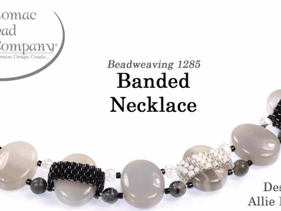 Banded Necklace (Peyote Cover Tutorial)