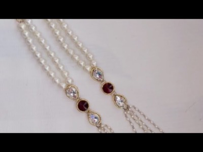 BRACELET  || hand Bracelet for girls || DIY || homemade bracelet