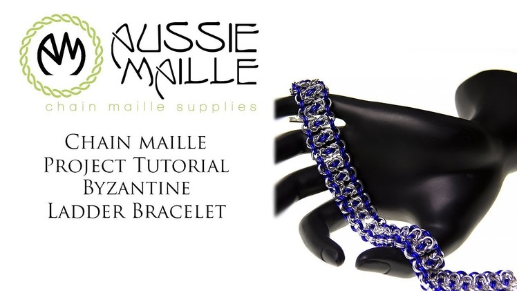 Chain Maille Tutorial - Byzantine Ladder Bracelet