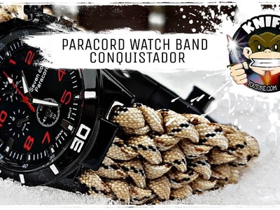 Conquistador Paracord Watch Strap | Band (Tutorial)