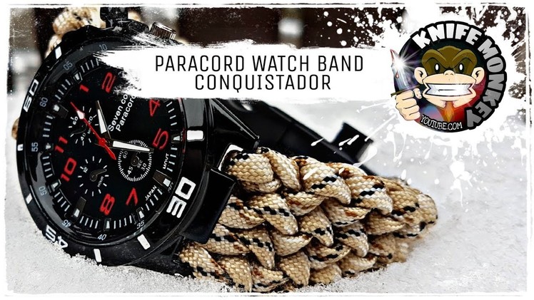 Conquistador Paracord Watch Strap | Band (Tutorial)