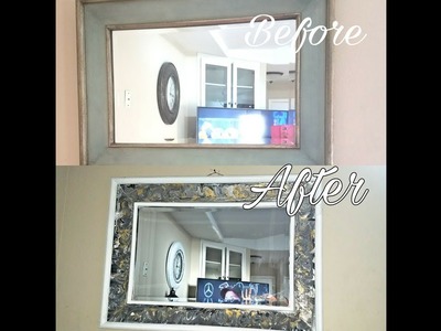 DIY Big Old Mirror Revamp