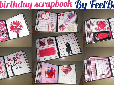 DIY | cutest birthday scrapbook | birthday scrapbook for husband by FeelBox | best bday gift