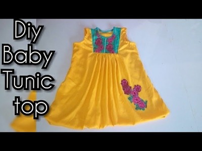 DIY Designer Baby Tunic Top Cutting & Stitching| Latest Summer Tunic Top Design