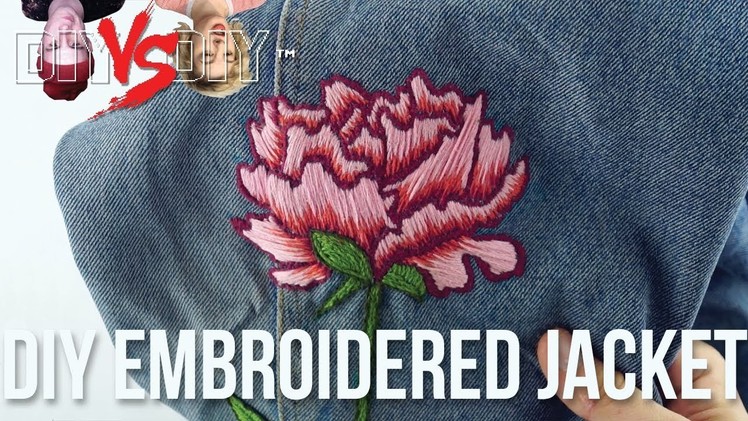 DIY Embroidered Jacket x Annika Victoria Collab Challenge!