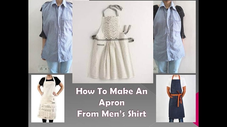 DIY: How To Make An Apron From Men's Shirt