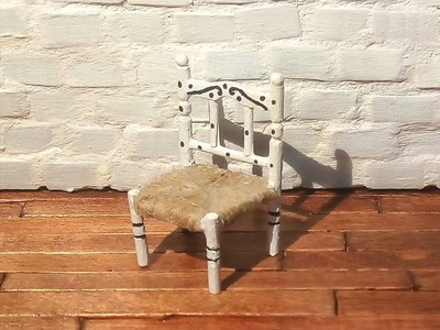 DIY: Mini silla de anea