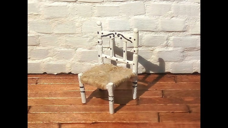 DIY: Mini silla de anea