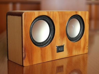 DIY:  Portable Bluetooth speaker 2X3W