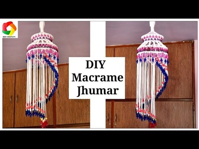 Easy Macrame Jhumar Design tutorial | Jhumar Design
