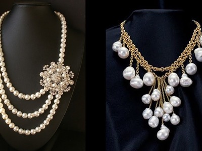 Exclusive Pearl Necklace Designs 2018