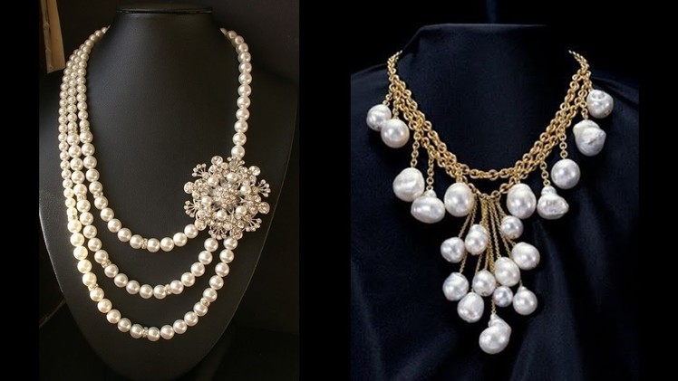 Exclusive Pearl Necklace Designs 2018