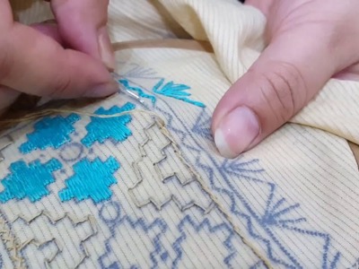 Hand embroidery: Basic stitches for beginners | details stitches |