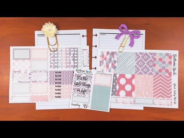 Happy Planner Plan with me April 2-8 featuring BrittaniaNicole