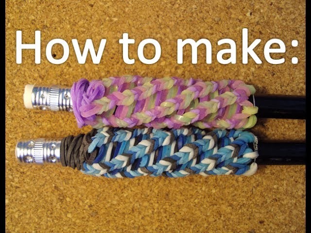 How to Make a Loom Band Pencil Grip
