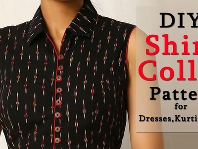 How to Make Shirt Collar | Shirt Collar Pattern in a Professional Way
