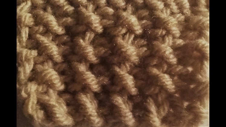 Knitted Rice Stitch