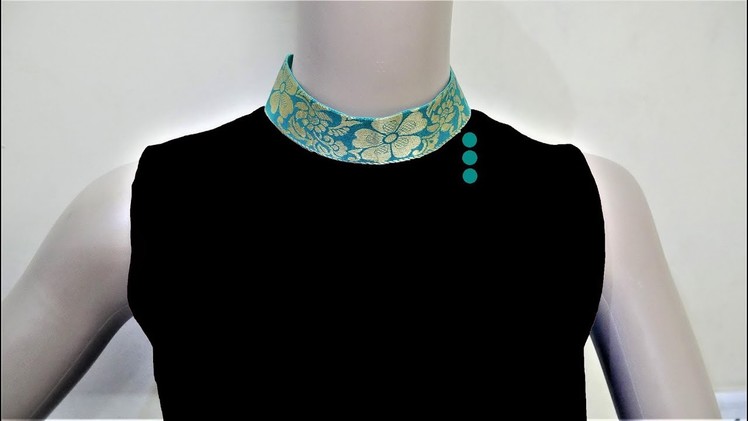 Latest Collar Neck Design (Easy Way) Cutting And Stitching