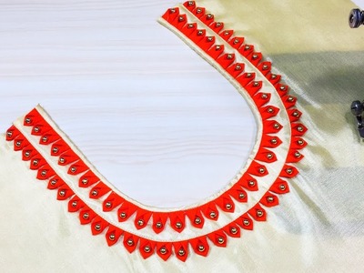 Latest Front Neck Design Cutting and Stitching (Easy Method)