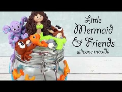 Little Mermaid & Friends Characters For Crafts | Full Tutorial With Kathryn Sturrock