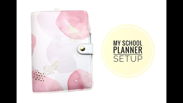 My school planner set up (ft. kikki k)