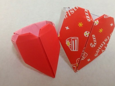 Origami Heart Ring Tutorial 摺紙愛心戒指教學